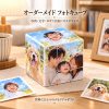 オリジナル キューブパズル 写真入り 写真プリント オーダーメイド 名入れ無料 立体パズル ブロックキューブ 写真で作る ギフト 画像印刷 オリジナルグッズ 記念品 ロゴ入れ メッセージ対応 カップル 家族 ペット 子供 誕生日プレゼント 結婚祝い 結婚記念日 卒業記念品